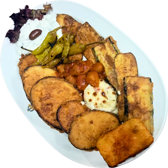 warmer Vorspeisenteller